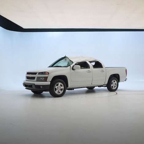краш тест Nissan и Chevrolet