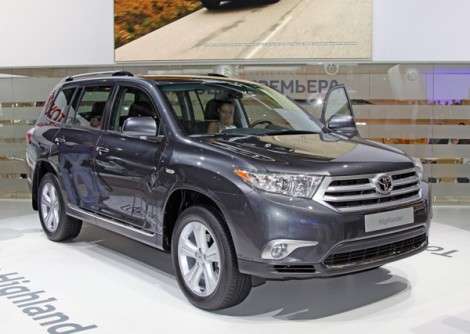 Московский автосалон 2010: Toyota представила кроссовер Highlander