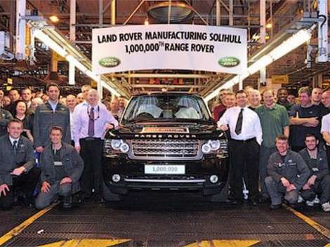 В Солихалле выпустили миллионный Range Rover