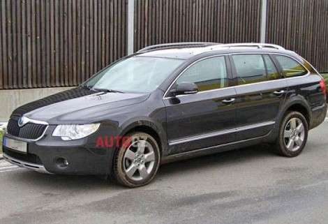 Skoda выпустит внедорожную версию Superb