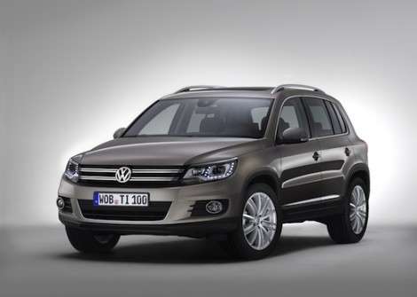 Рестайлинговый VW Tiguan получит три новых мотора 