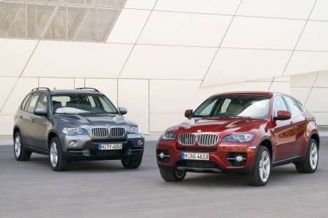 Список опций BMW X6 и X5 расширяется