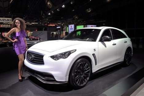 Именной Infiniti FX Феттеля собираются выпускать серийно