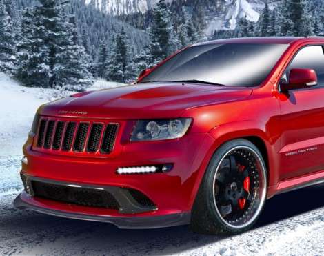 Мощный Jeep Grand Cherokee SRT8 стал еще мощнее