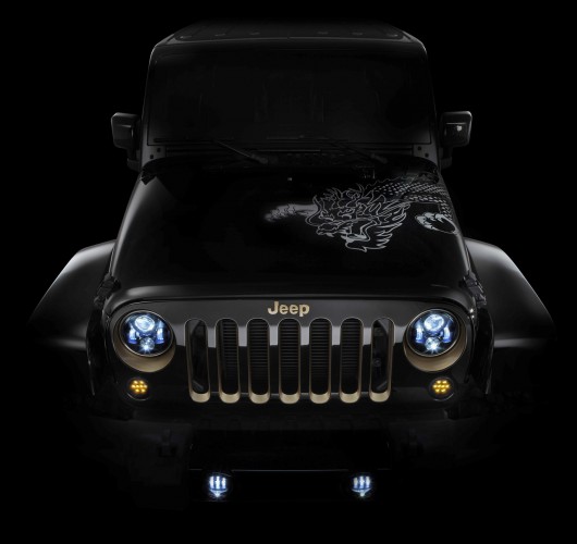 A Jeep Wrangler design concept will celebrate the Year of the Dr