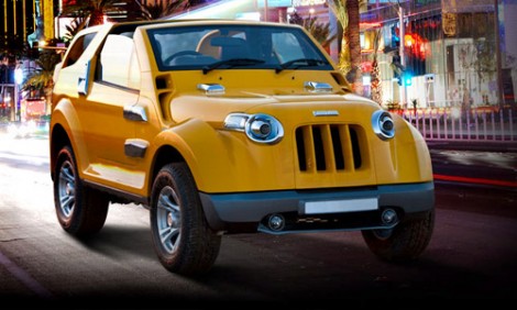 Mahindra Thar от ателье DC Design