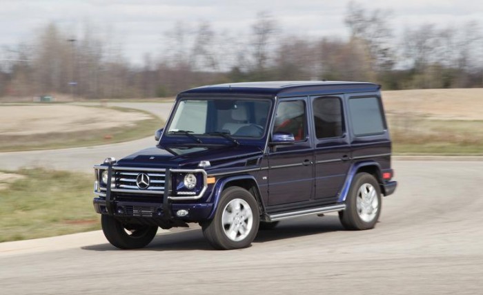 За рулём 2013 Mercedes-Benz G550