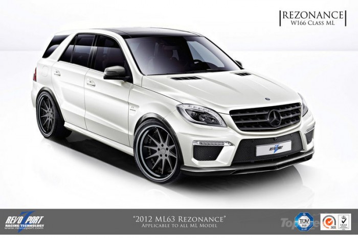 Mercedes ML63 AMG от агентства RevoZport