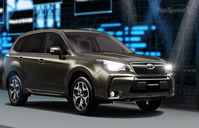 Концепт спортивного Subaru Forester