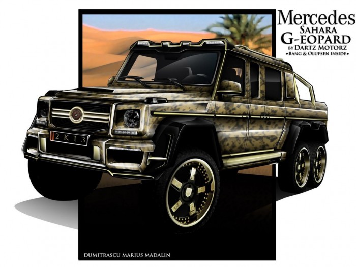 6x6 Mercedes-Benz G63 AMG