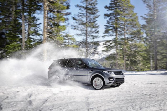 Range Rover Sport по снегу