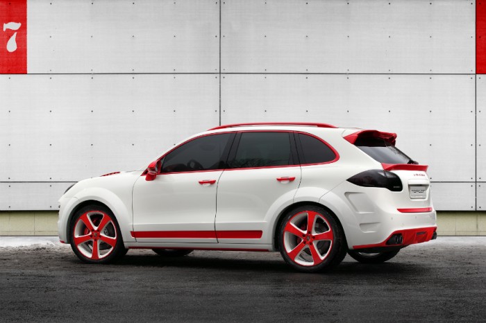 Экстерьер с другого ракурса Porsche Cayenne Vantage 2 Red Dragon