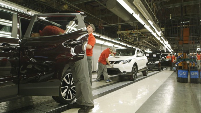 производство nissan qashqai