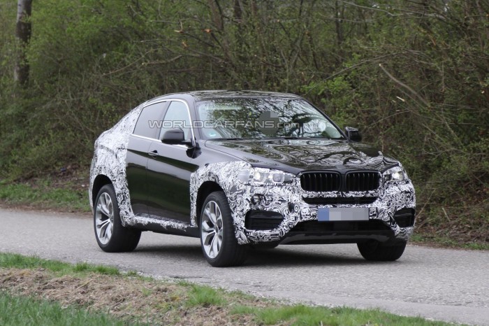 шпионские фото 2015 BMW X6 