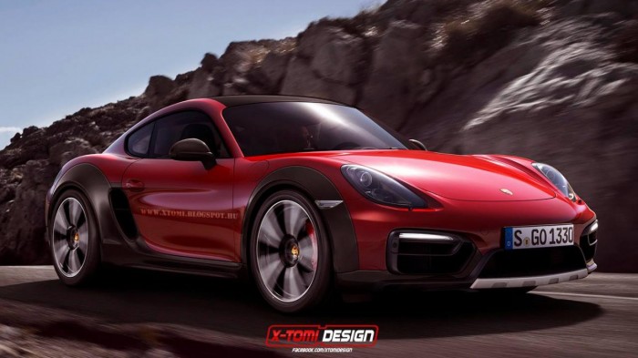 Внедорожная версия Porsche Cayman