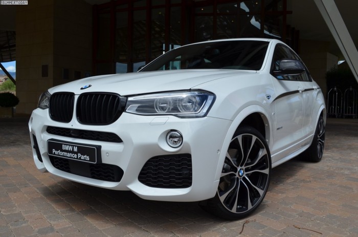  BMW X4  с пакетом M Performance Parts