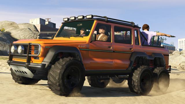 Mercedes-Benz G63 AMG в игре GTA V