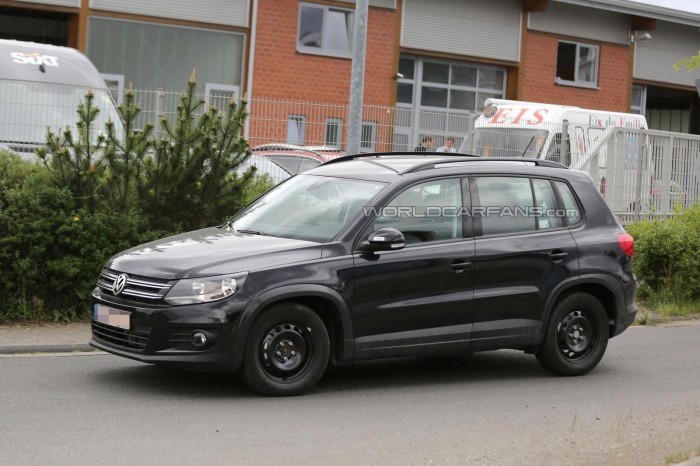 "мул" нового Tiguan