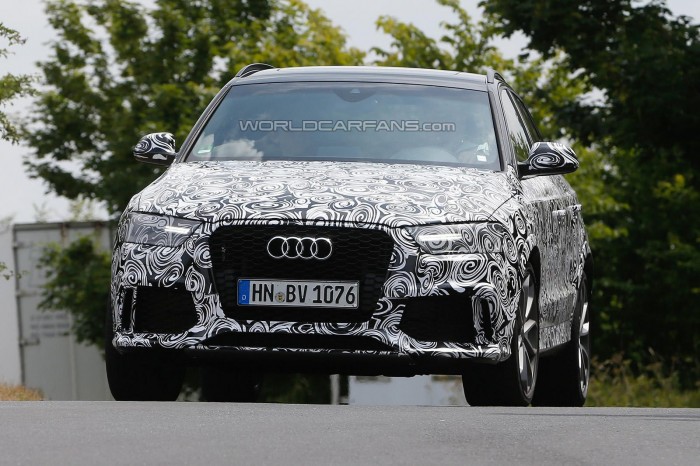 "Заряженный" Audi RS Q3
