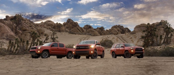 2015 Toyota Tacoma и 4Runner TRD Pro  