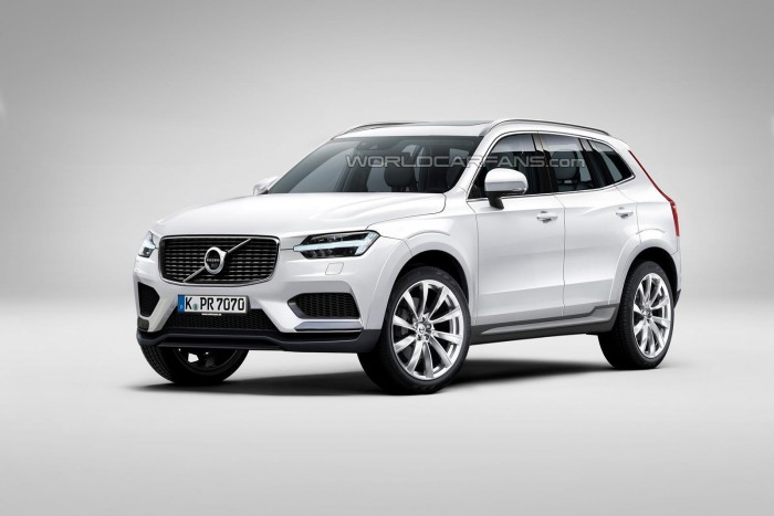 Volvo XC60 рендер